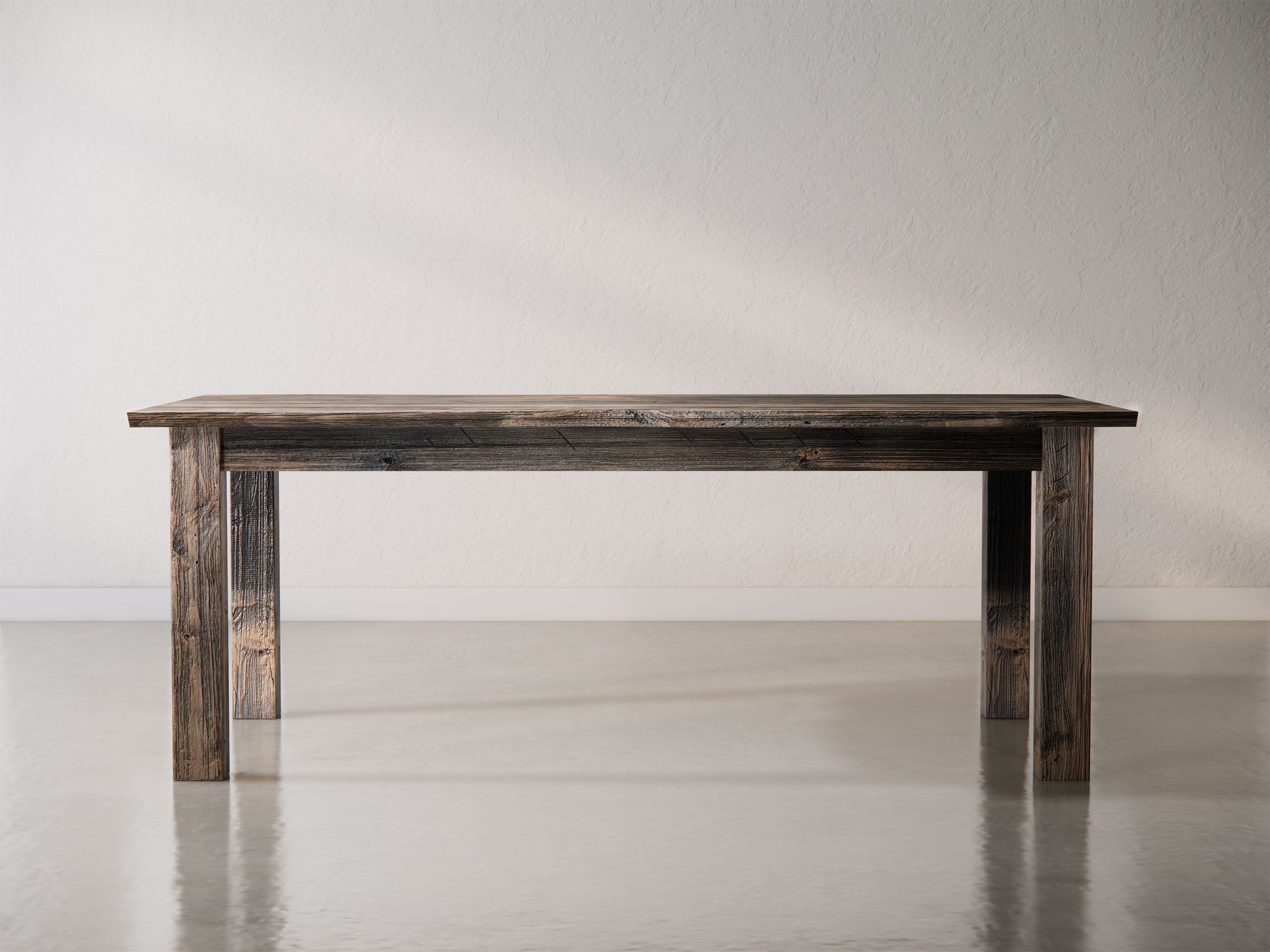 Live Edge Farmhouse Dining Table