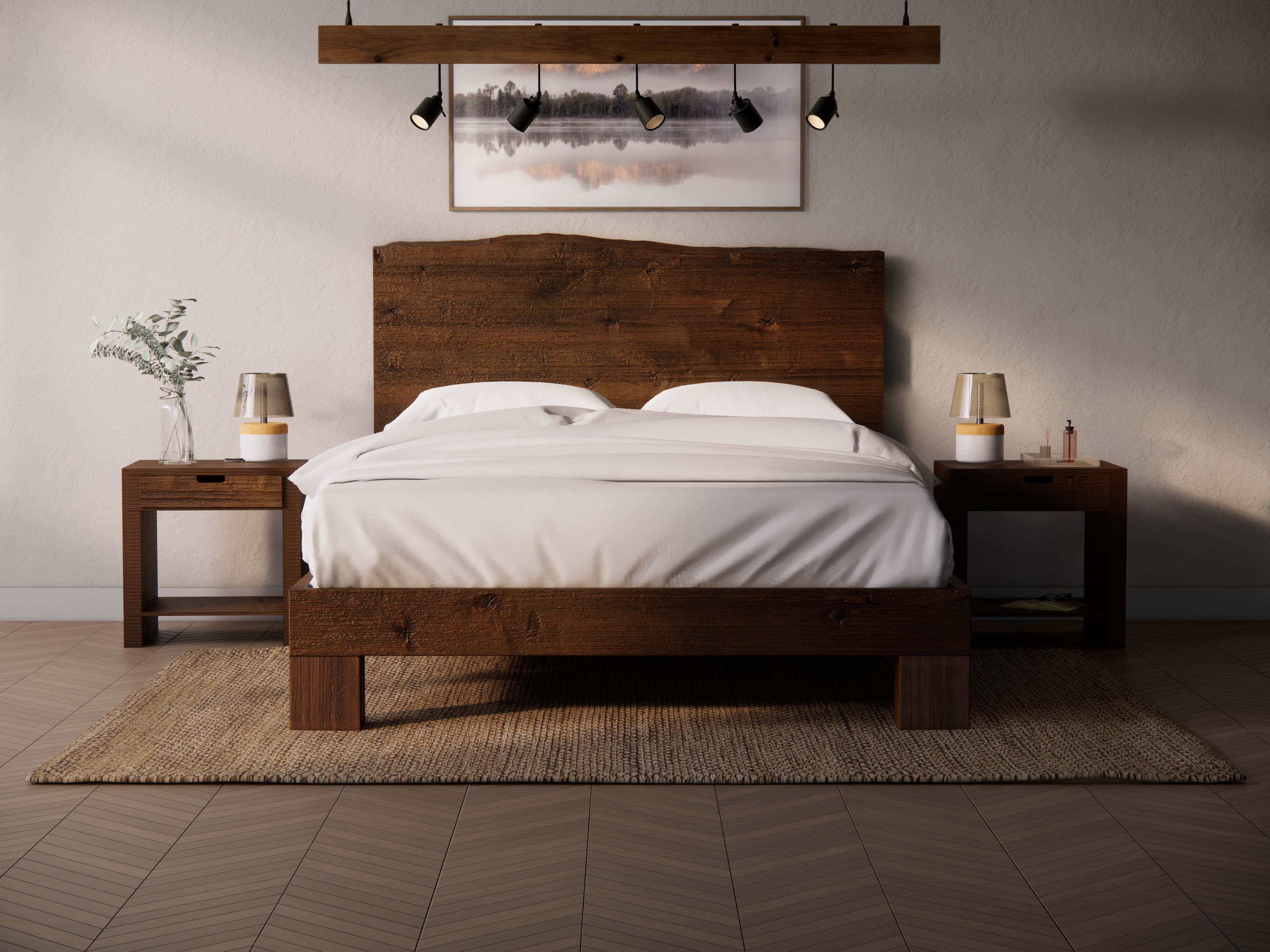 Live Edge Rampart Bed